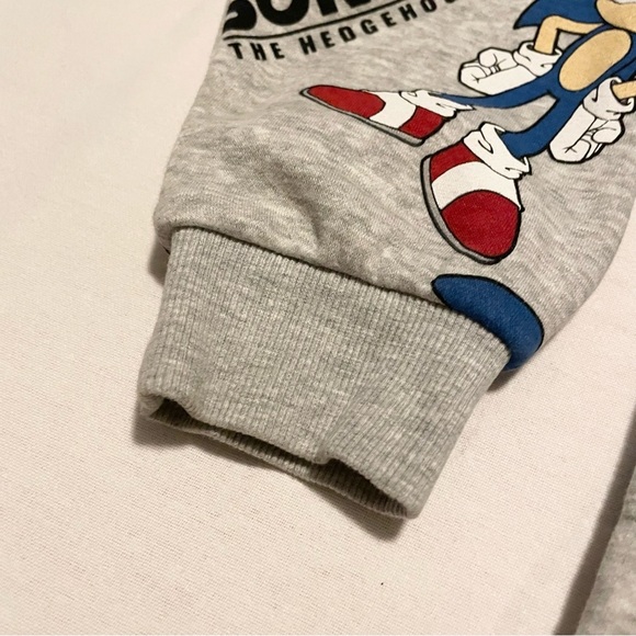 H&M Sonic the Hedgehog Sweatshirt Kids Size 8/10 - Picture 13 of 16